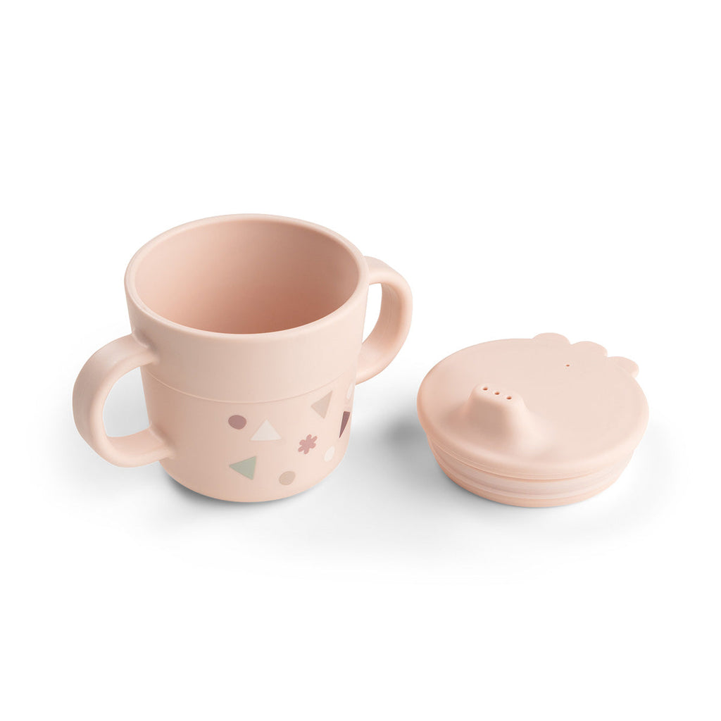 Coffret repas à ventouse - rose P'tits Loups Shop