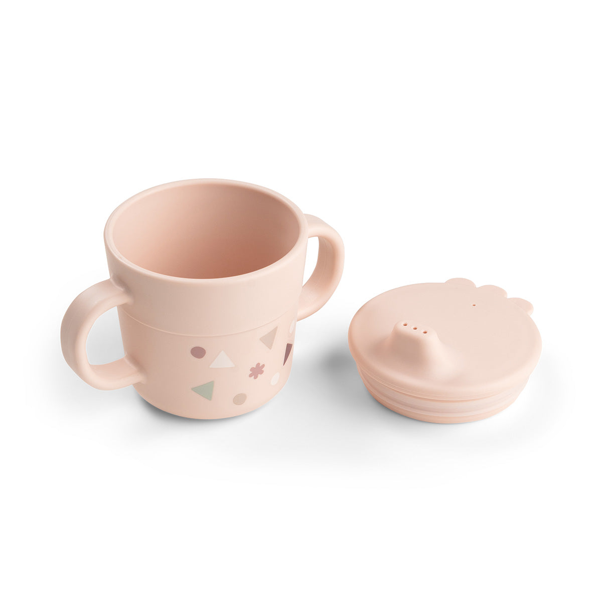 Coffret repas à ventouse - rose P'tits Loups Shop