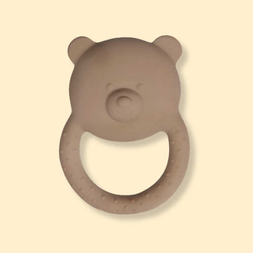Anneau de dentition Teddy Bear - biscuit P'tits Loups Shop