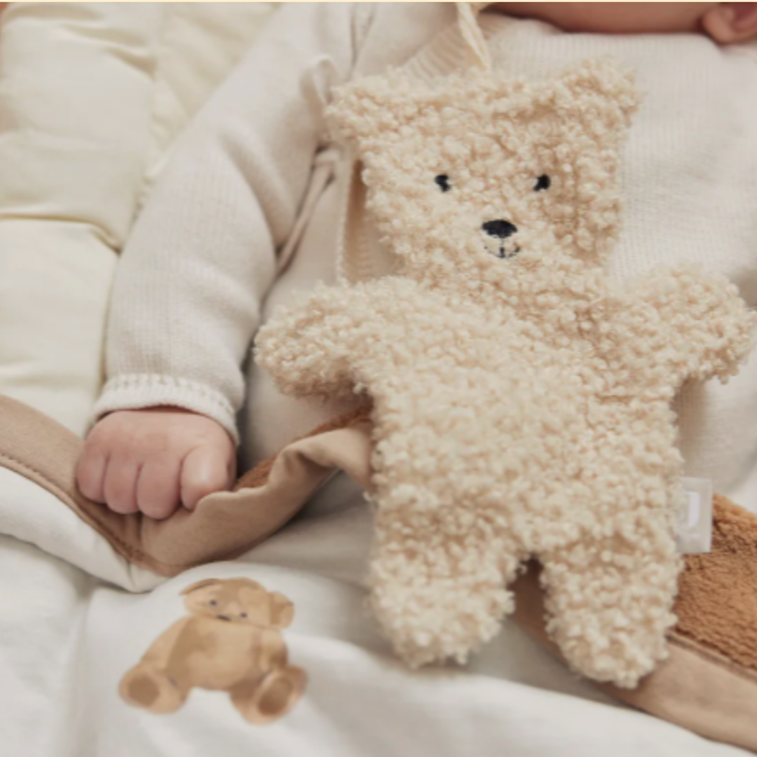 Attache tétine Teddy Bear - Naturel P'tits Loups Shop