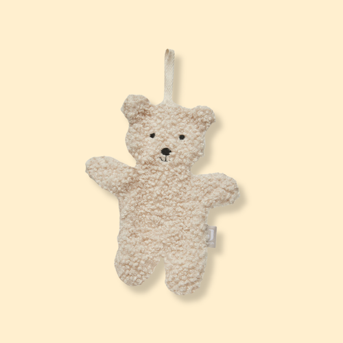 Attache tétine Teddy Bear - Naturel P'tits Loups Shop