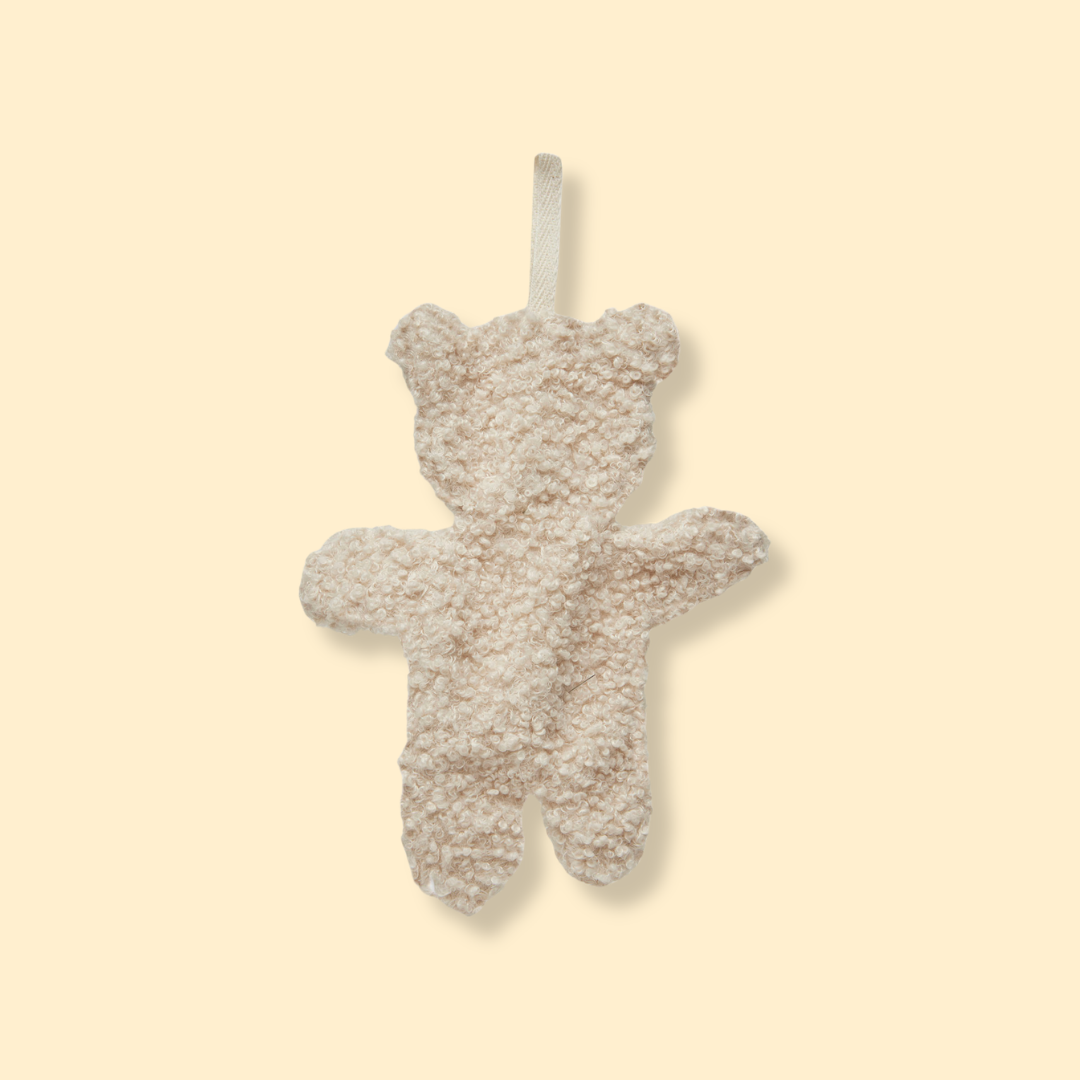 Attache tétine Teddy Bear - Naturel P'tits Loups Shop
