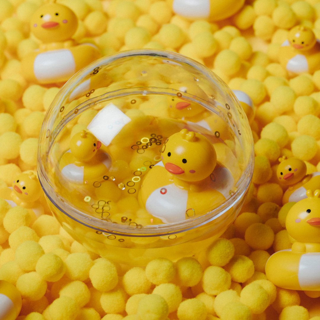 Balle Happy Bubbles - Canard P'tits Loups Shop
