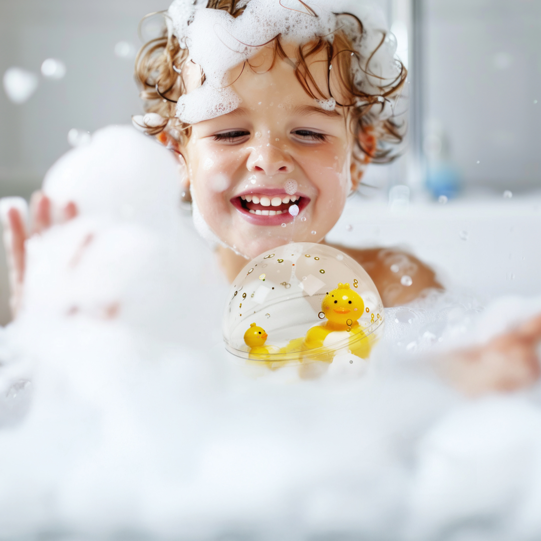 Balle Happy Bubbles - Canard P'tits Loups Shop