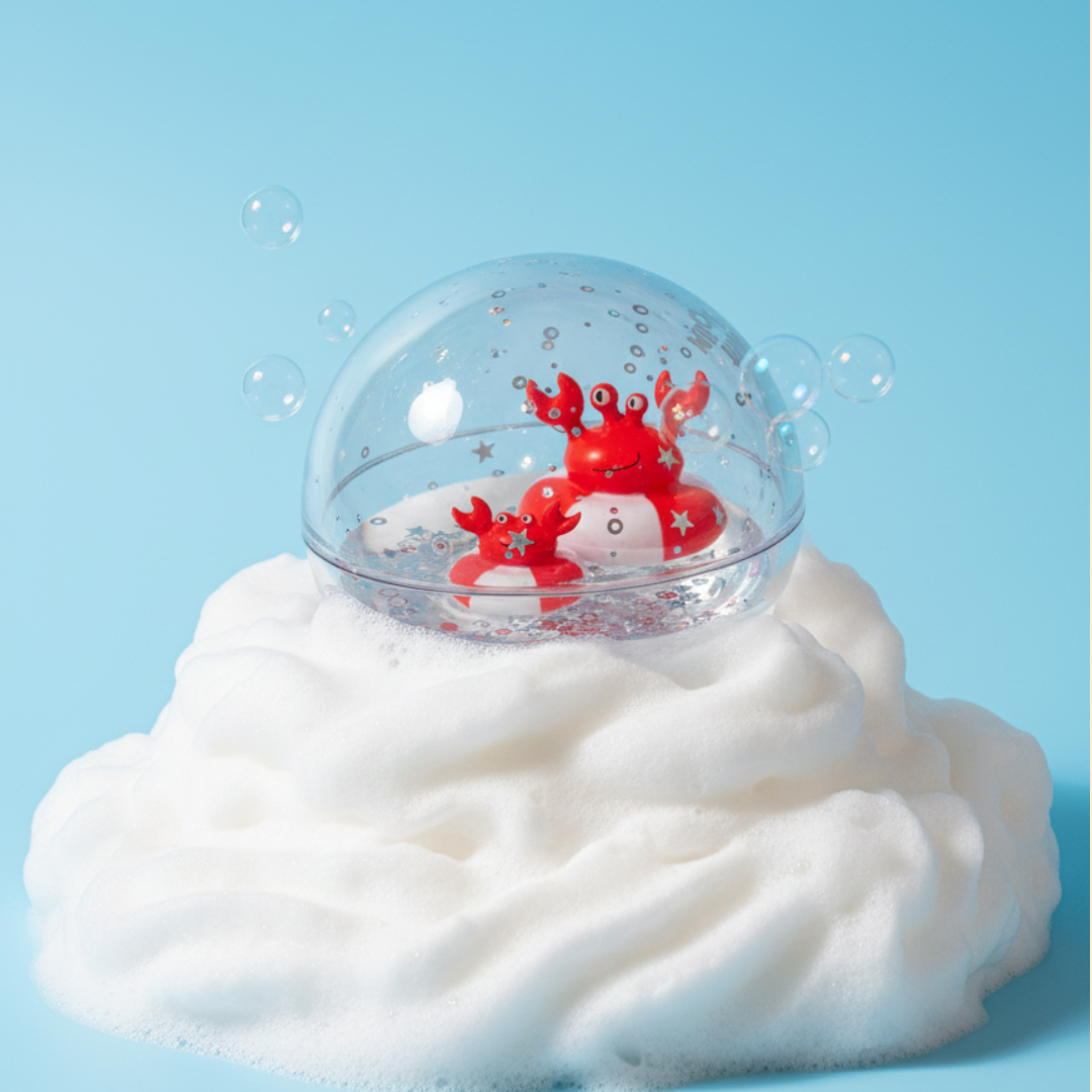 Balle Happy Bubbles - Crabe P'tits Loups Shop