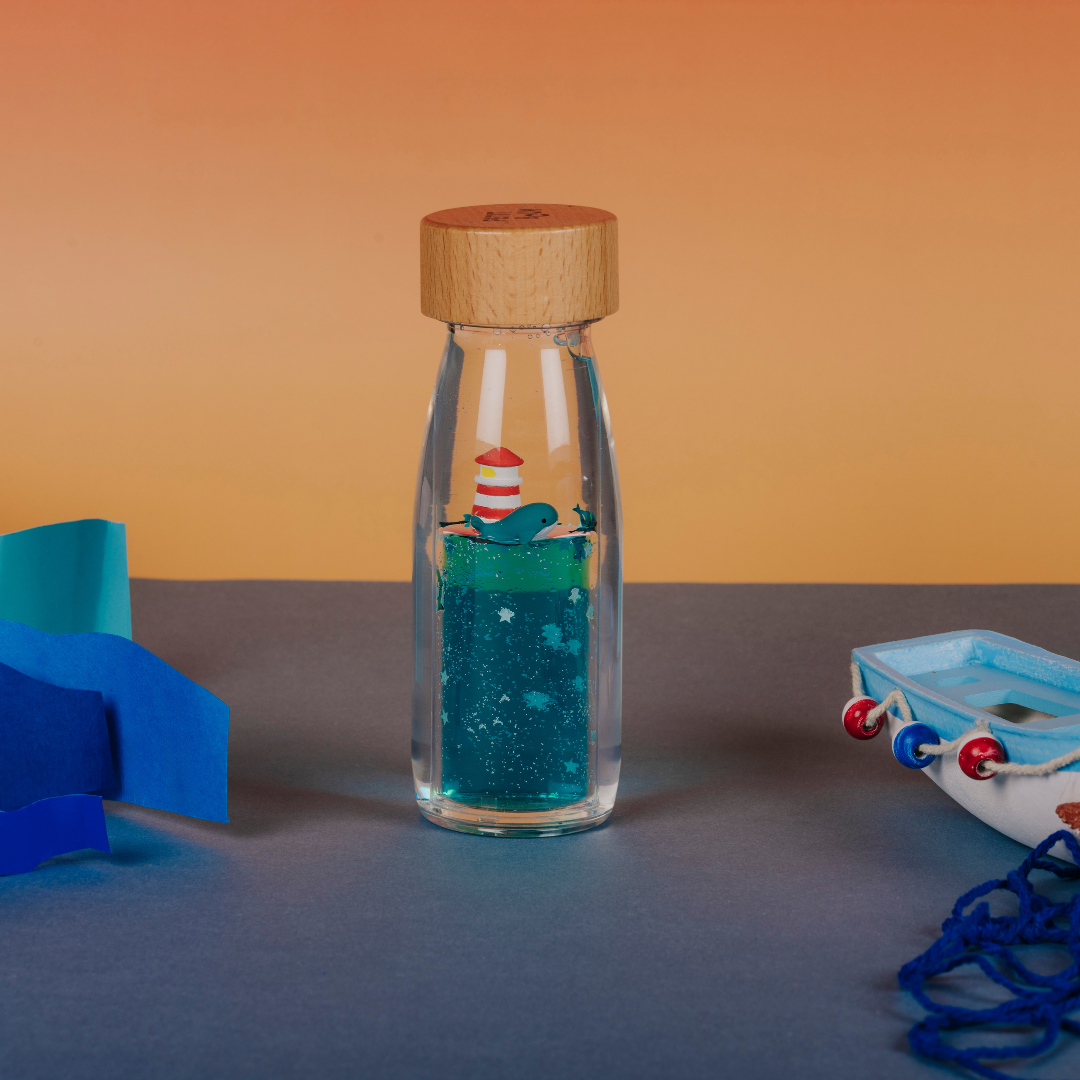 Bouteille sensorielle - Baleine P'tits Loups Shop