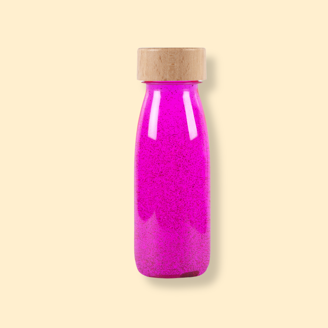 Bouteille sensorielle - Fluo rose P'tits Loups Shop