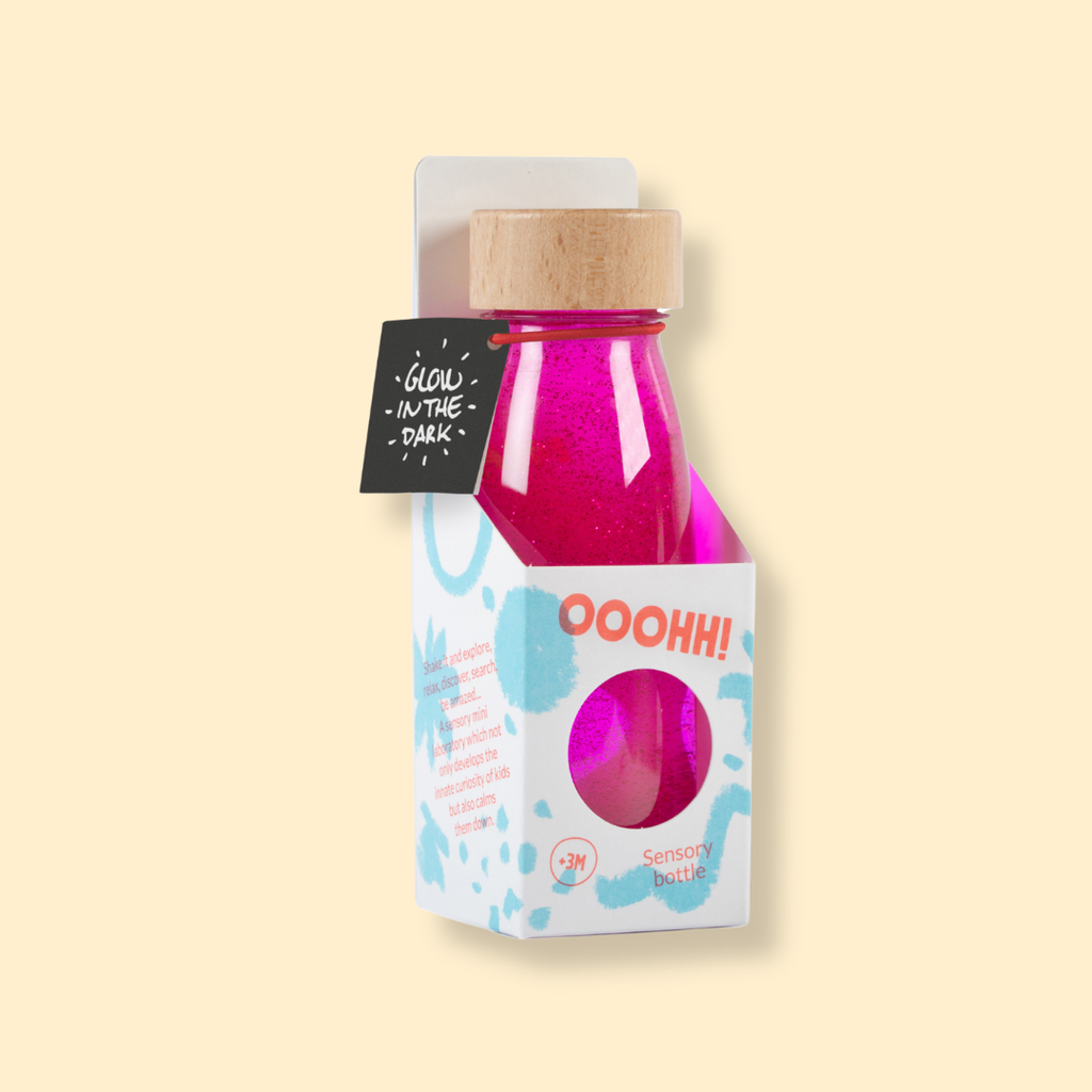 Bouteille sensorielle - Fluo rose P'tits Loups Shop