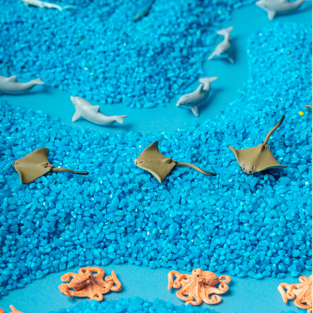 Bouteille sensorielle - Mer P'tits Loups Shop