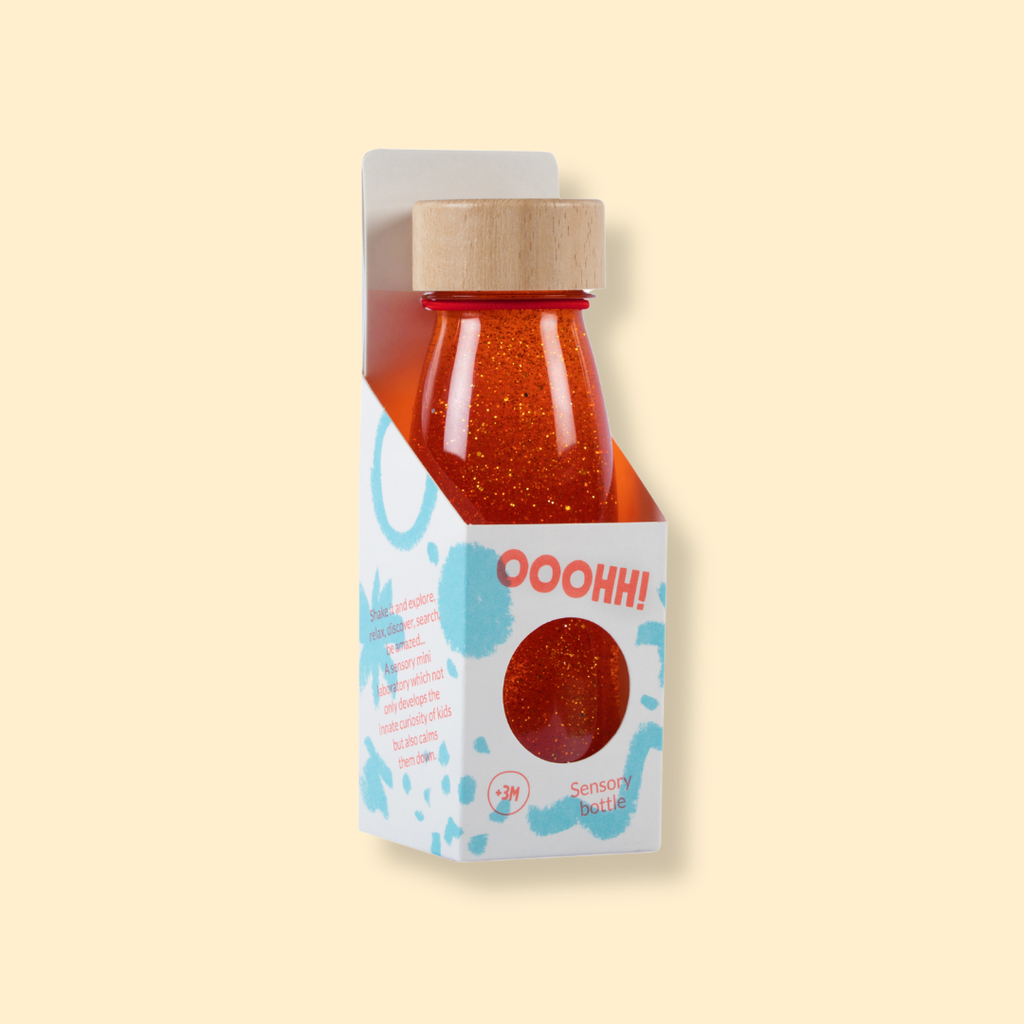 Bouteille sensorielle - Orange P'tits Loups Shop