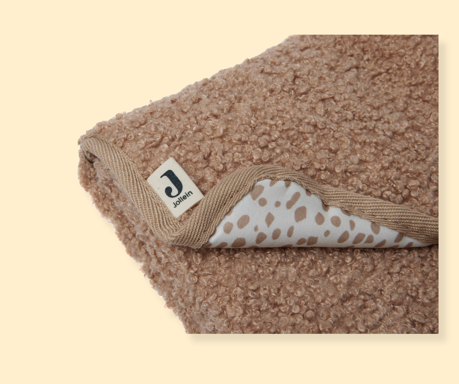 Tapis à langer nomade boucle - biscuit P'tits Loups Shop