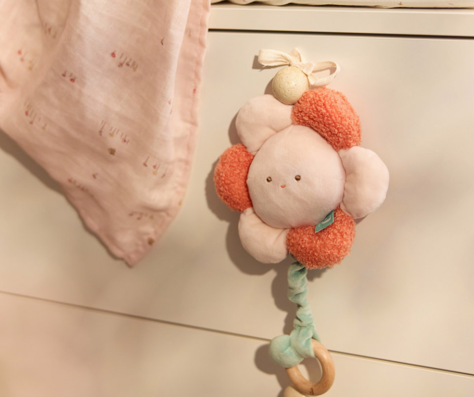 Peluche musicale fleur - Pretty Picnic P'tits Loups Shop