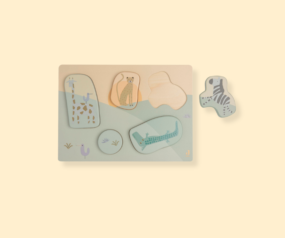 Puzzle en bois - Jungle Jumbo P'tits Loups Shop