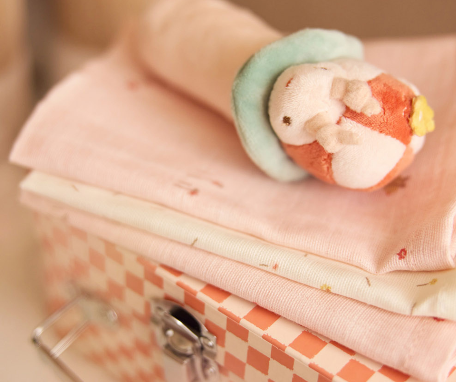 Hochet Ladybug - Pretty Picnic P'tits Loups Shop