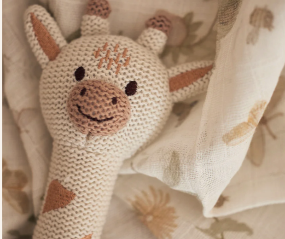 Hochet - girafe P'tits Loups Shop