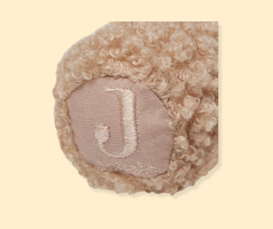 Hochet Teddy Bear - biscuit P'tits Loups Shop