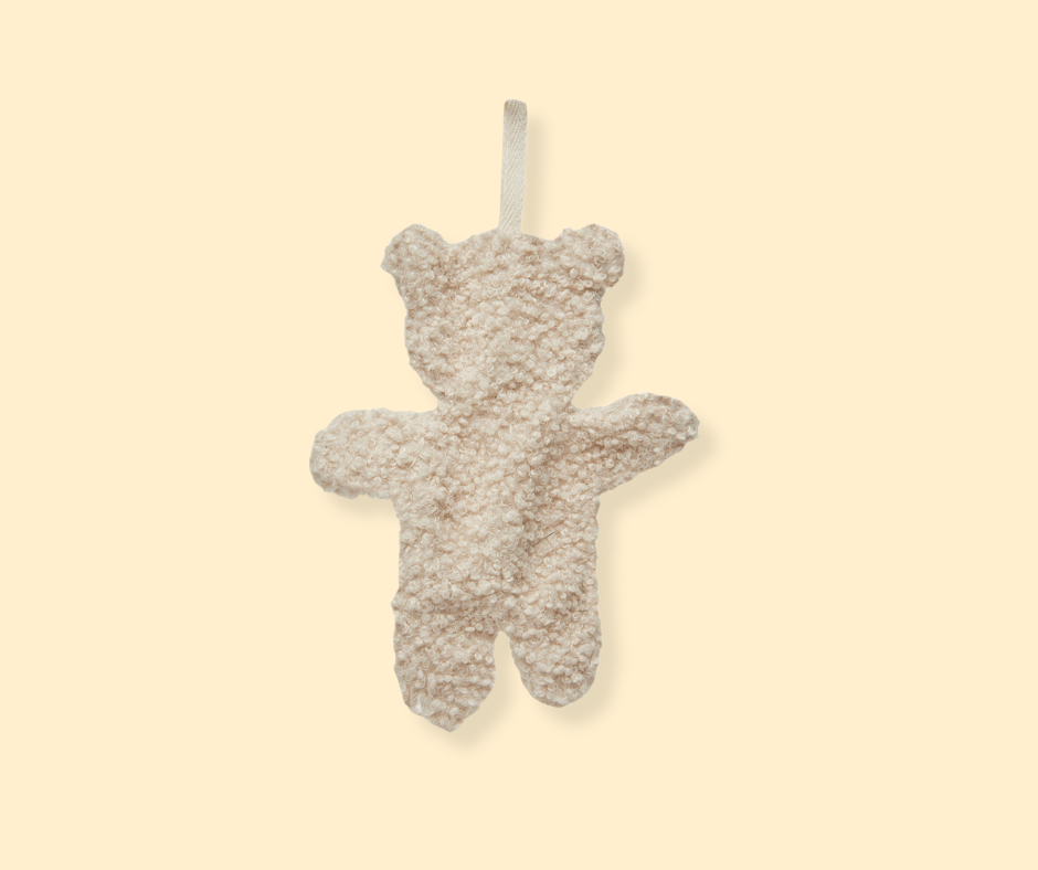 Attache tétine Teddy Bear - naturel P'tits Loups Shop