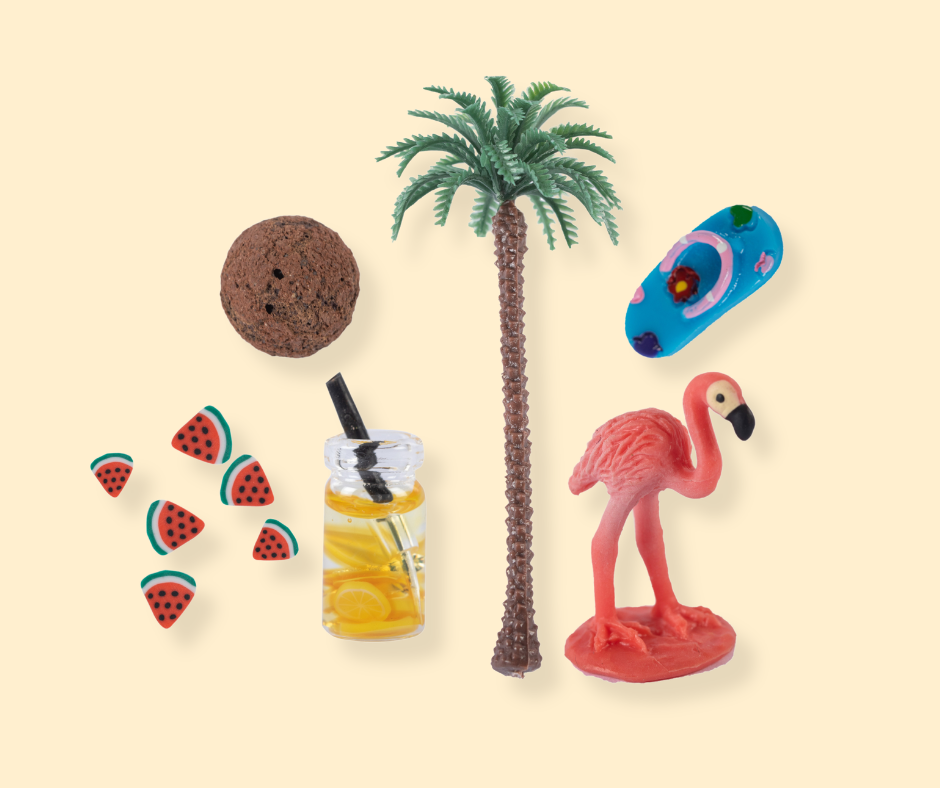Bouteille sensorielle - Flamant rose P'tits Loups Shop