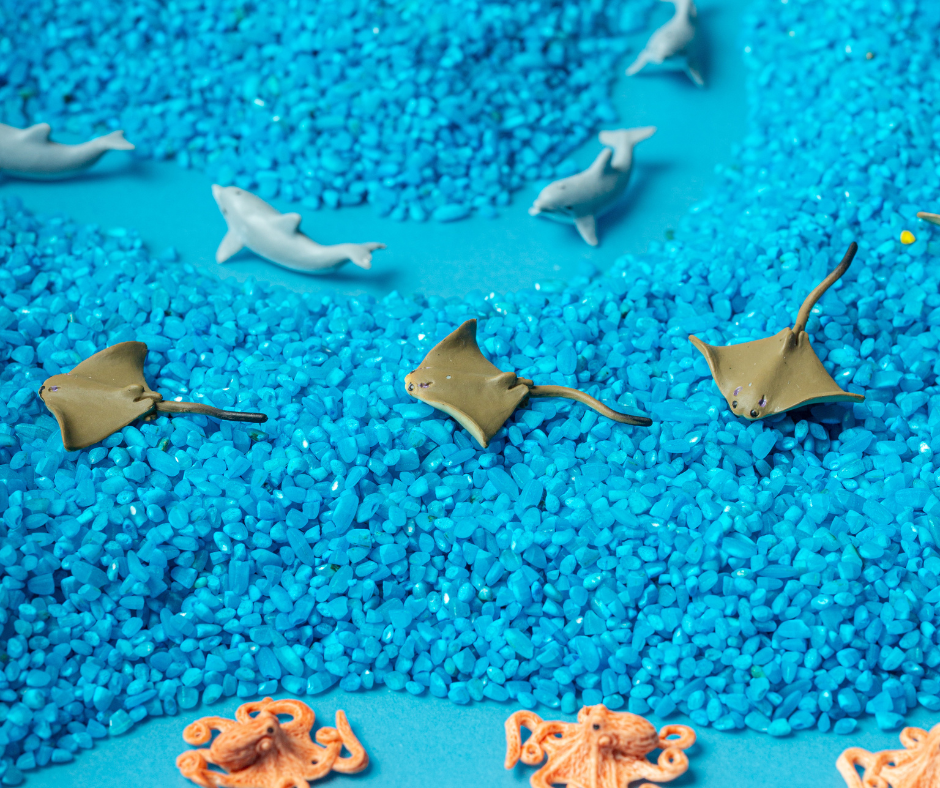 Bouteille sensorielle - Mer P'tits Loups Shop