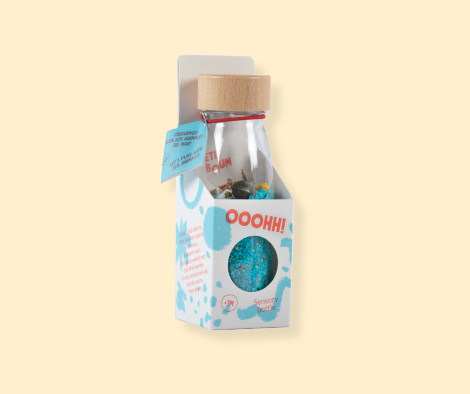 Bouteille sensorielle - Mer P'tits Loups Shop