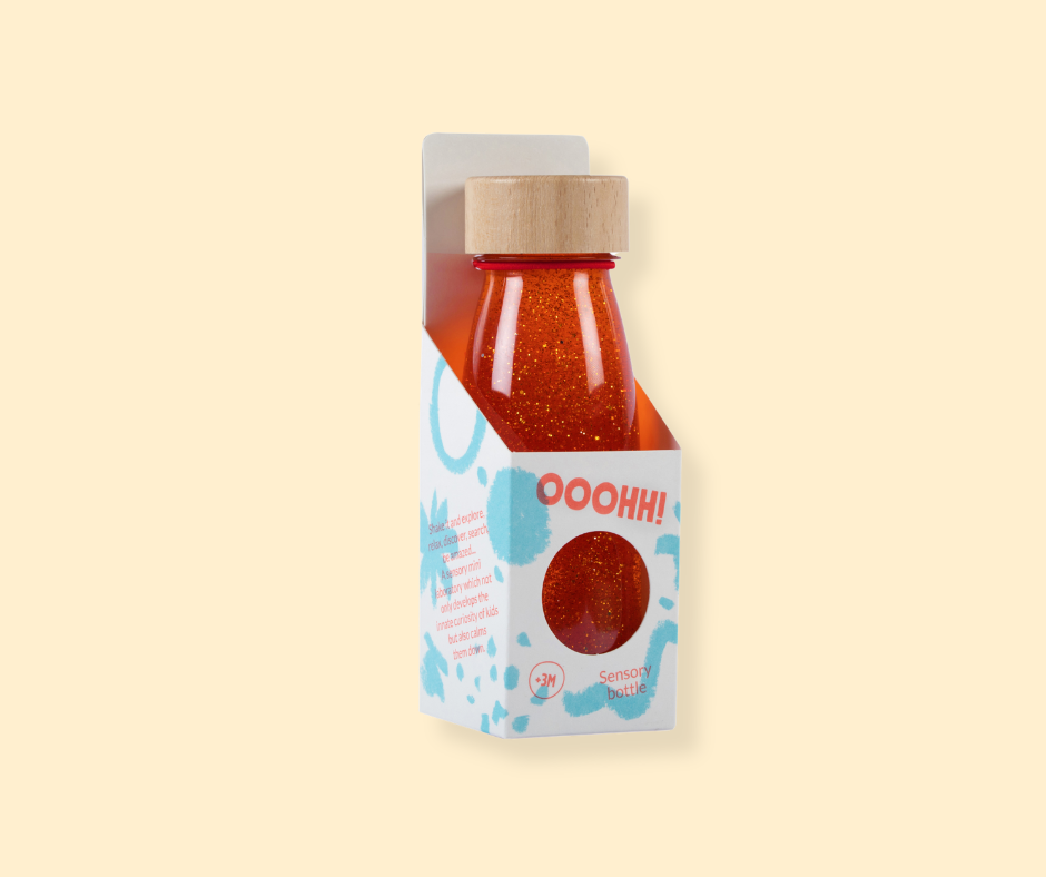 Bouteille sensorielle - Orange P'tits Loups Shop