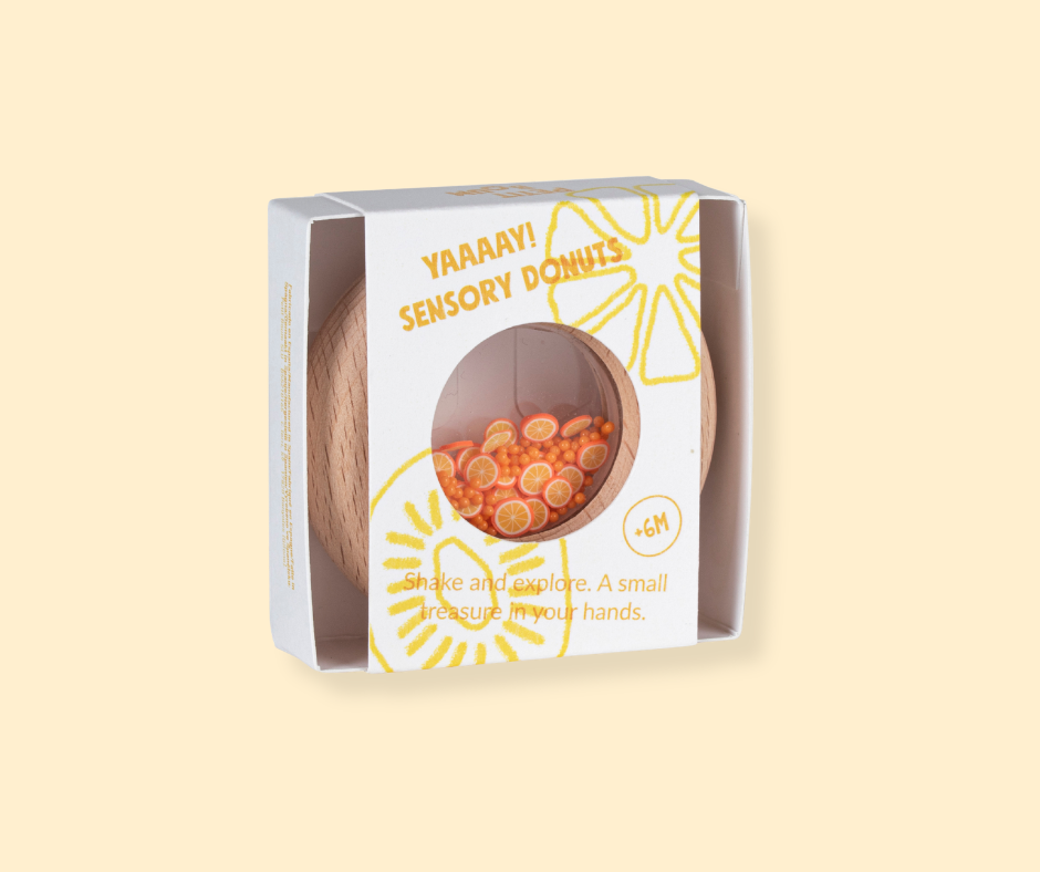 Donut sensoriel - Orange P'tits Loups Shop