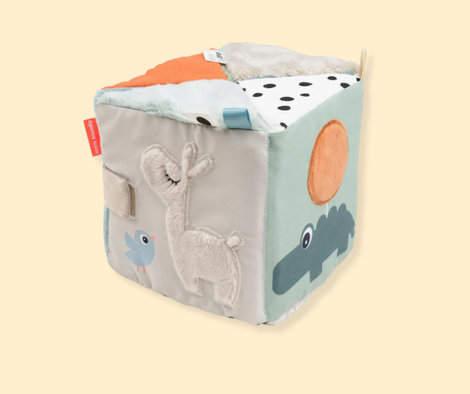 Cube sensoriel dépliable - multicolor P'tits Loups Shop