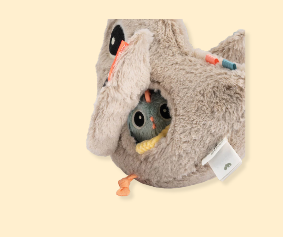 Jouet d'activités cache-cache - Poule P'tits Loups Shop