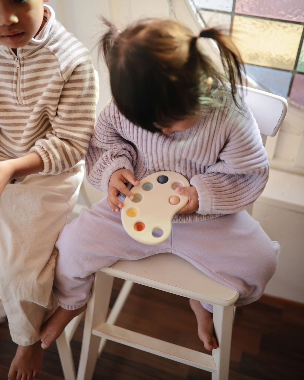 Palette de couleurs à presser P'tits Loups Shop