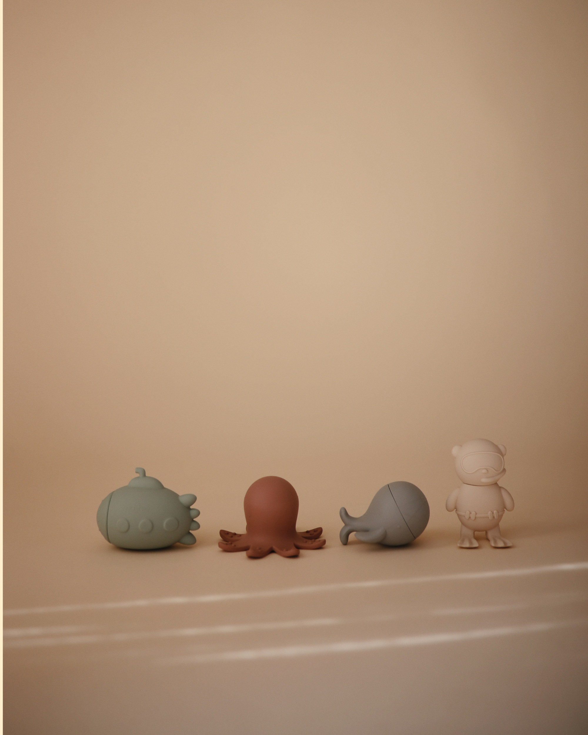 Pack de 4 jeux de bain - mer P'tits Loups Shop