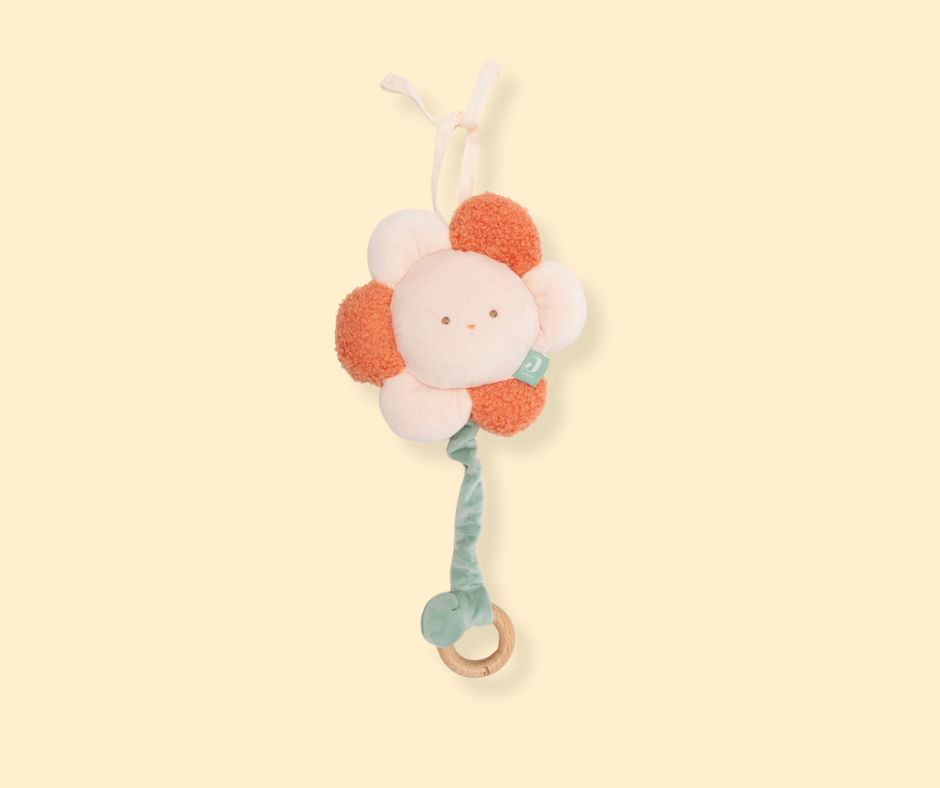 Peluche musicale fleur - Pretty Picnic P'tits Loups Shop