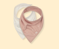 Lot de 2 bavoirs bandana - Wild Rose P'tits Loups Shop