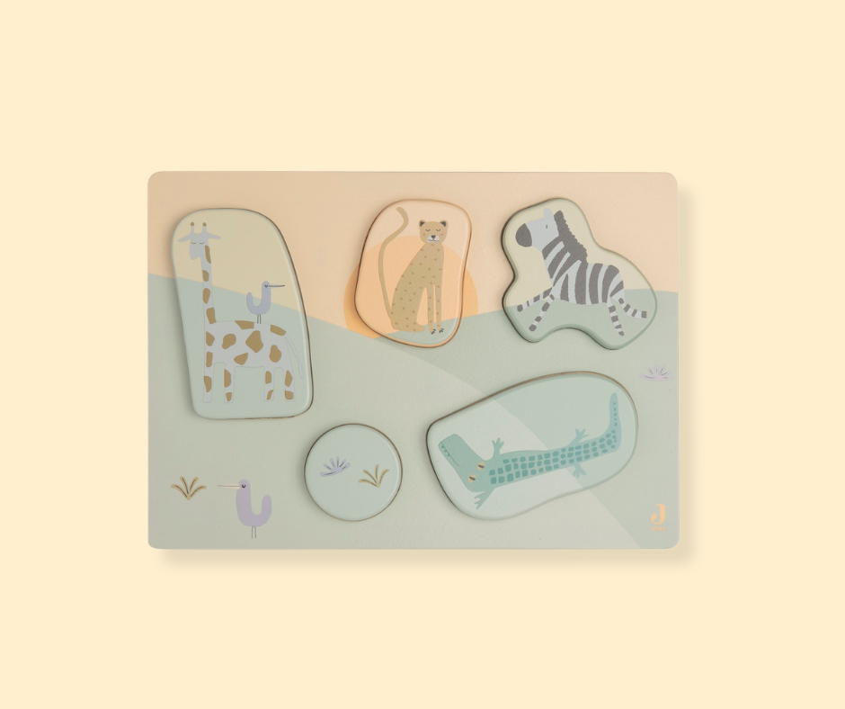 Puzzle en bois - Jungle Jumbo P'tits Loups Shop
