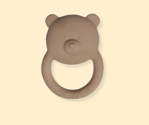 Anneau de dentition Teddy Bear - biscuit P'tits Loups Shop