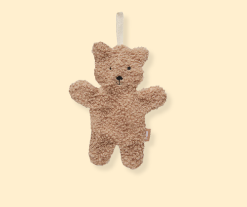 Attache tétine Teddy Bear - biscuit P'tits Loups Shop