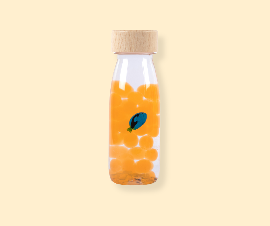 Bouteille sensorielle - Blue Tang P'tits Loups Shop