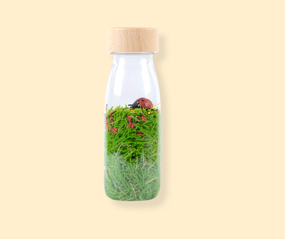 Bouteille sensorielle - Coccinelle P'tits Loups Shop