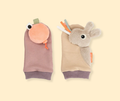 Chaussettes à hochet - sable P'tits Loups Shop