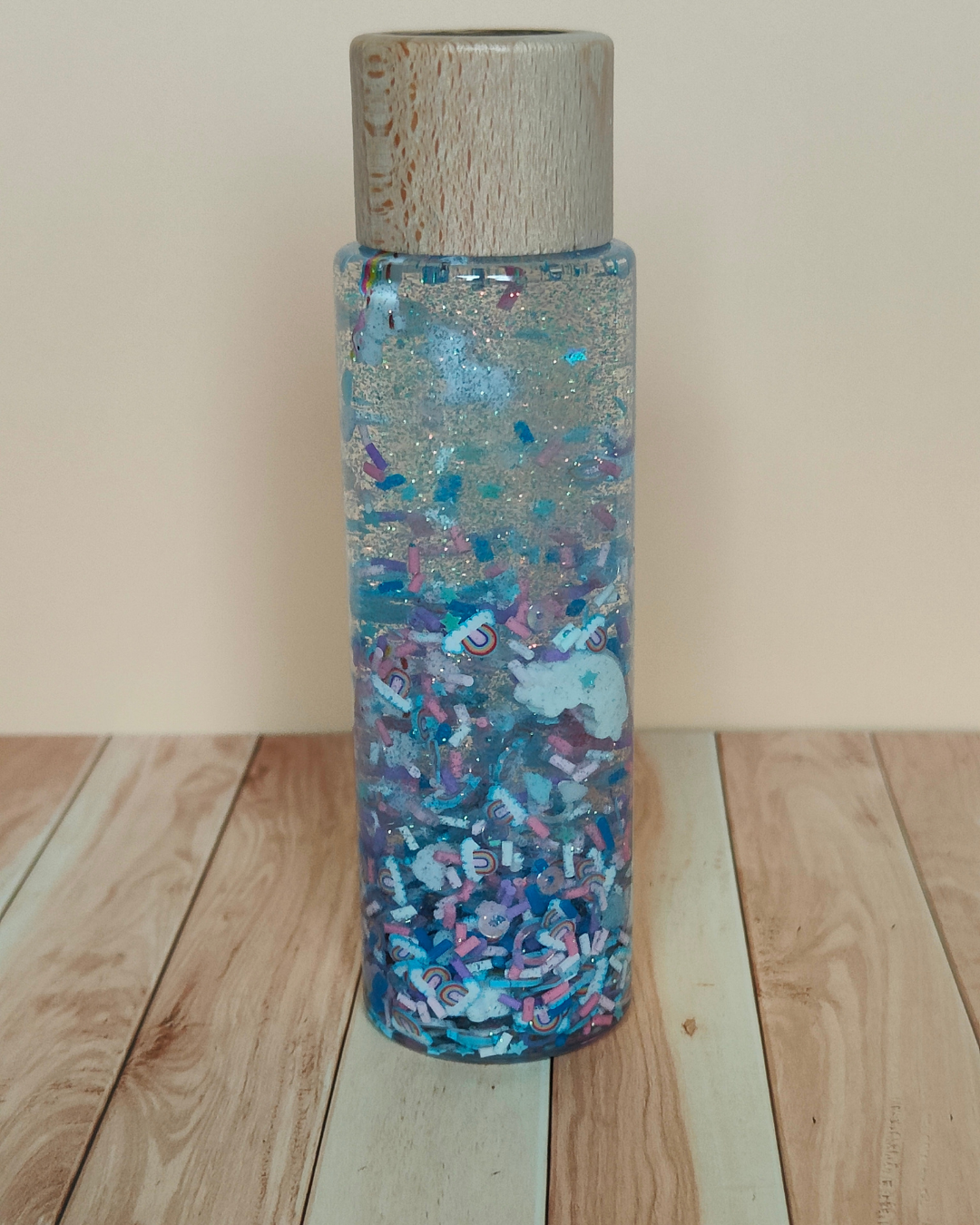 Bouteille sensorielle- licorne magique P'tits Loups Shop