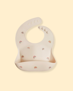 Bavoir en silicone - Arc-en-ciel P'tits Loups Shop
