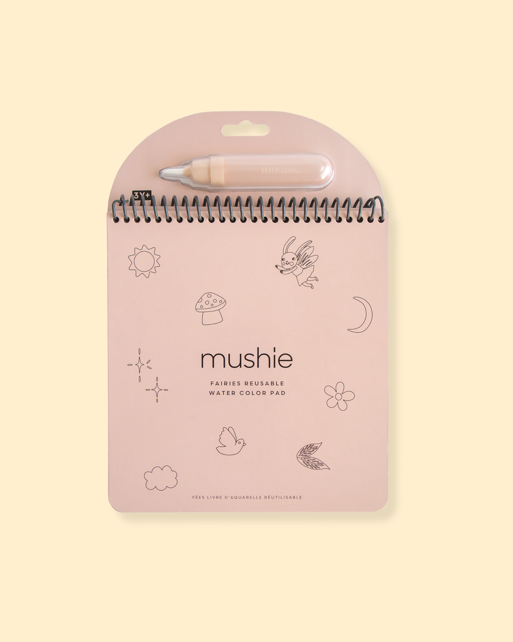 Cahier de coloriage à eau réutilisable - Fée P'tits Loups Shop