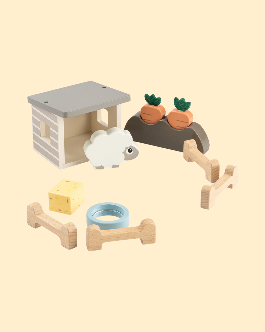 Ferme en bois Sheepy - Tiny farm P'tits Loups Shop