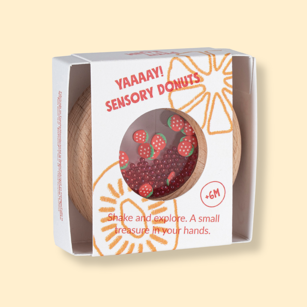 Donut sensoriel - Fraise P'tits Loups Shop