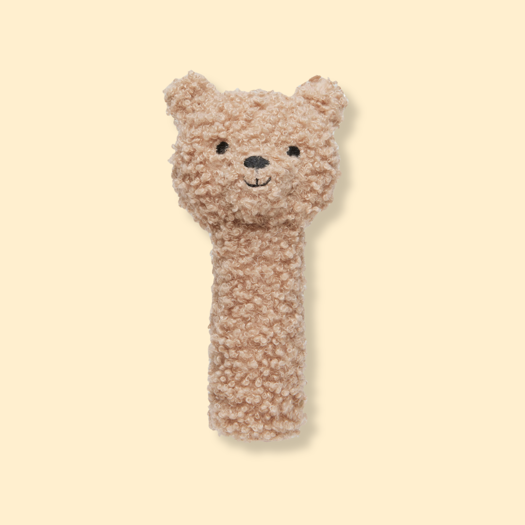Hochet Teddy bear - biscuit P'tits Loups Shop