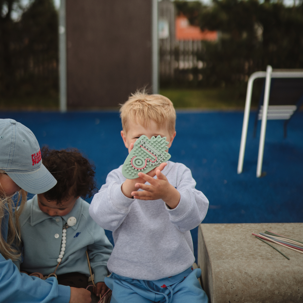 Jouet sensoriel en silicone - Fusée P'tits Loups Shop