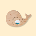Puzzle sensoriel - Baleine P'tits Loups Shop