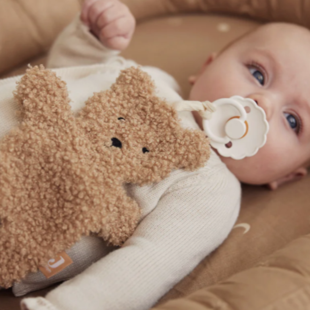 Attache tétine Teddy Bear - Biscuit P'tits Loups Shop