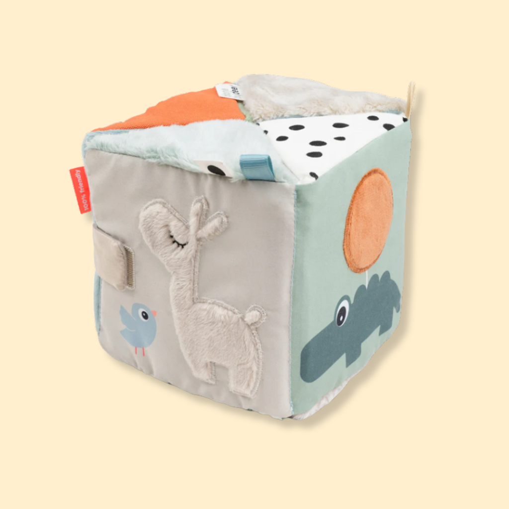 Cube sensoriel dépliable - multicolor P'tits Loups Shop