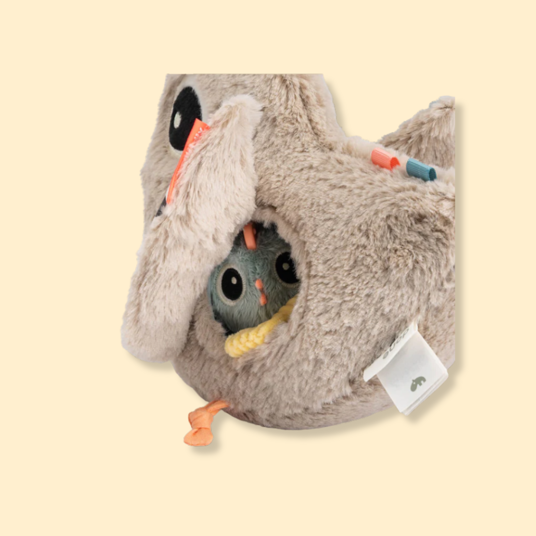 Jouet d'activités cache-cache – Poule P'tits Loups Shop