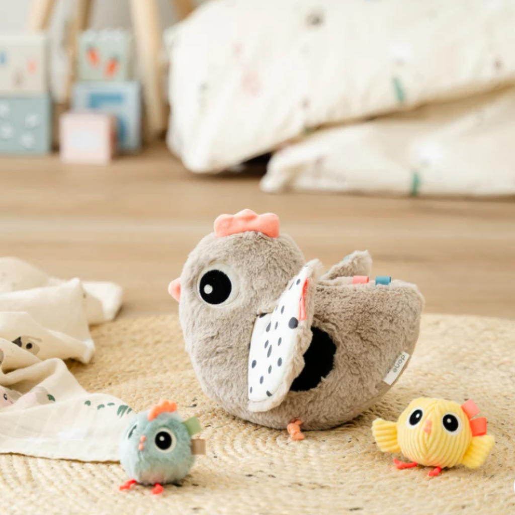 Jouet d'activités cache-cache – Poule P'tits Loups Shop